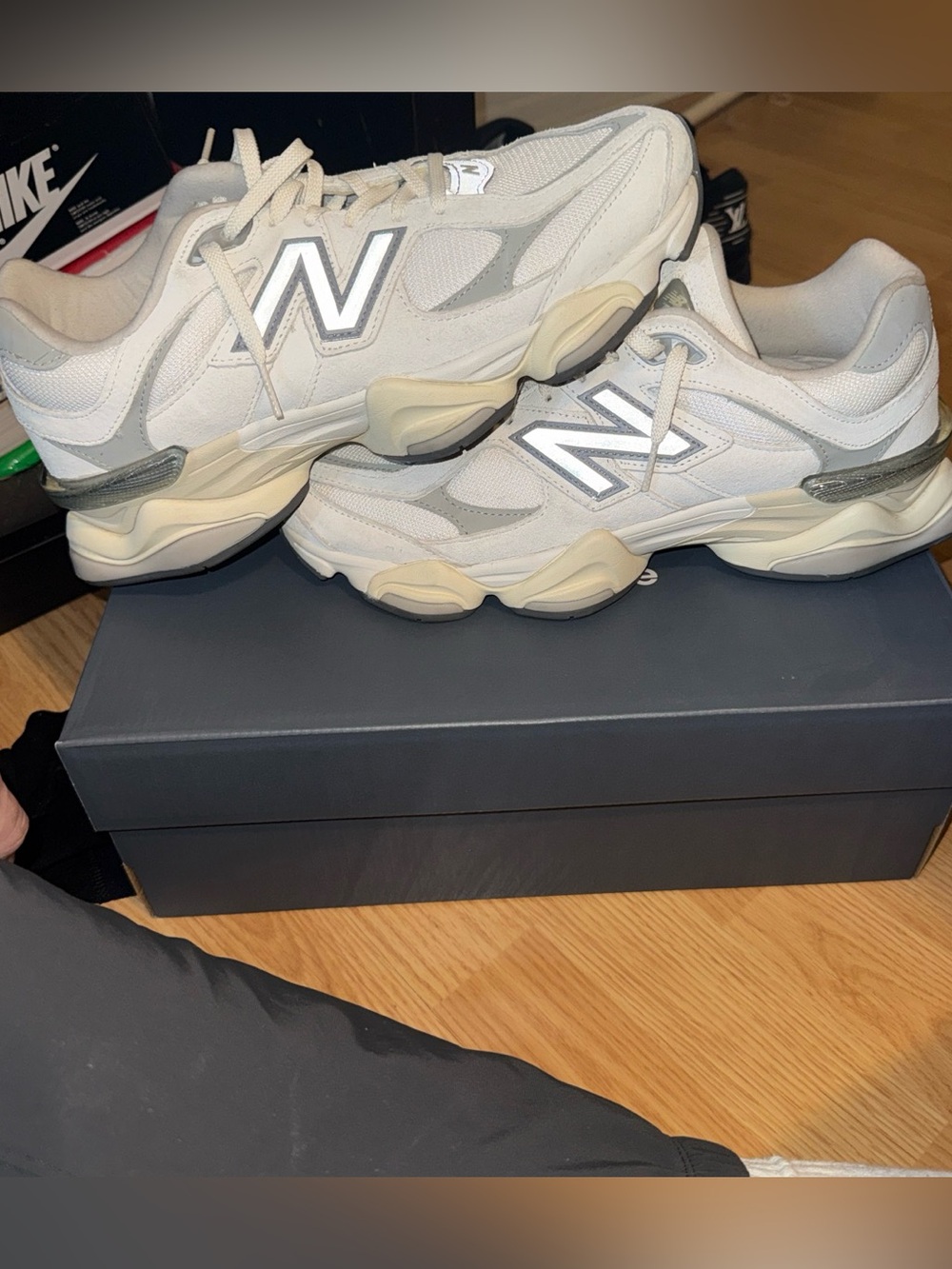 New Balance 9060 creme colorway